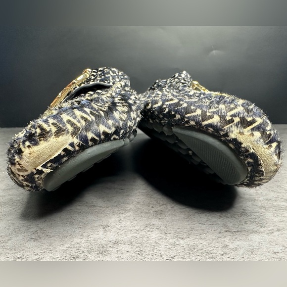 Tory Burch 'Gemini Link' Genuine Calf Hair Driving Loafer - Picture 8 of 8